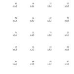 Mathfree Printable Math Worksheets Multiplying And Dividing Decimals