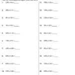Percentage Increase And Decrease Worksheet Math Percentages Worksheets
