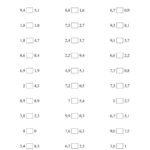 Comparing Decimals Worksheet 5th Grade