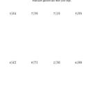 Multiplying And Dividing Decimals Worksheets