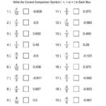 7th Grade Grade 7 Fractions To Decimals Worksheet Thekidsworksheet