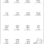 Adding Decimals Worksheets Math Monks Free Nude Porn Photos