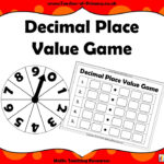Decimal Place Value Game Teaching Resources