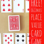 Decimal Place Value With Playing Cards Games 4 Gains Place Value
