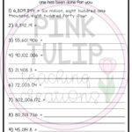 Decimal Place Value Worksheet Printable Worksheets Are A Valuable