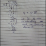 Express 2 11 In Decimal Form And Find Nature Of Decimal Number Maths