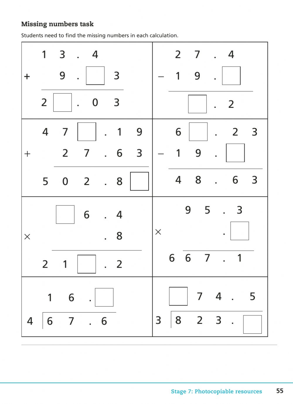 Solve These Decimal Operations With 4 Positive Or Negative Bodmas Solve These Decimal Operations With 4 Positive Or Negative Bodmas