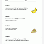 Worksheet Of Maths For Class 4 Mixed Problems Worksheets For Using
